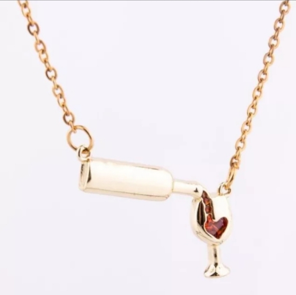 RED Wine Necklace